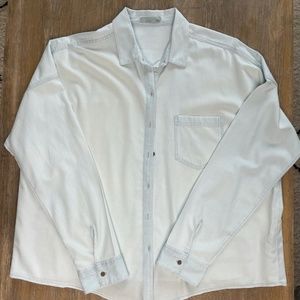 prAna Ediza Chambray Button Up Shirt - Women's XL